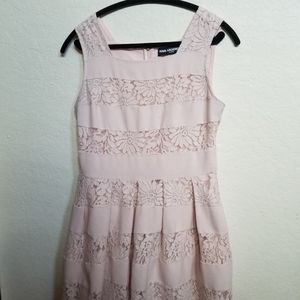 Pink floral Karl Lagerfeild dress